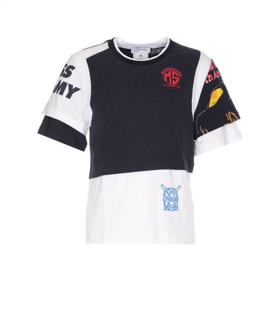 25FW 마린세르 반팔 티셔츠 MTT096AUJER0003WH11 WHITE