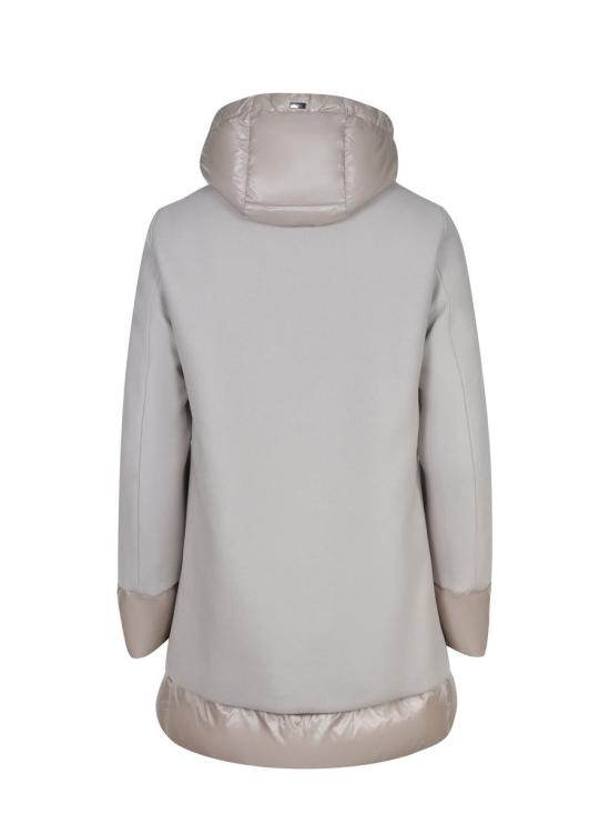 25FW 에르노 에코울 & 나일론 울트라라이트 A-셰이프  PI001966D33344 1985 Beige - HERNO