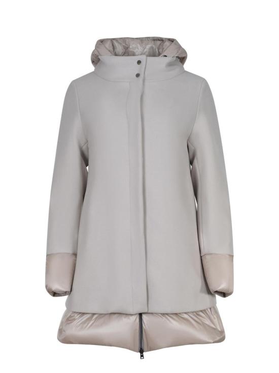 25FW 에르노 에코울 & 나일론 울트라라이트 A-셰이프  PI001966D33344 1985 Beige