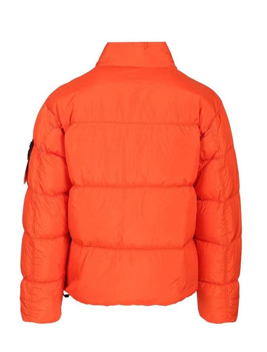 25FW 스톤 아일랜드 4100010 크링클랩스 NY 리사이클 나일론 윈드 레지스턴트 다운 숏패딩 K2S154100010S0A23V0018 GREY - STONE ISLAND