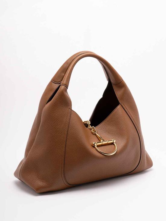 26SS 구찌 소프트빗 맥시 숄더백 837466AAEAO2718 Brown - GUCCI