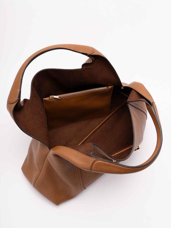 26SS 구찌 소프트빗 맥시 숄더백 837466AAEAO2718 Brown - GUCCI