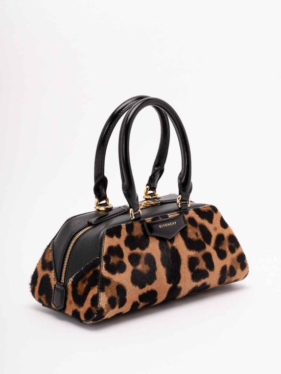 26SS 지방시 레오파드 포니 이펙트 레더 미니 안티고나 이스트 웨스트 백 BB5146B2B1007 Animal Print - GIVENCHY