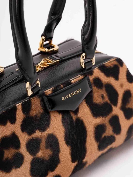 26SS 지방시 레오파드 포니 이펙트 레더 미니 안티고나 이스트 웨스트 백 BB5146B2B1007 Animal Print - GIVENCHY