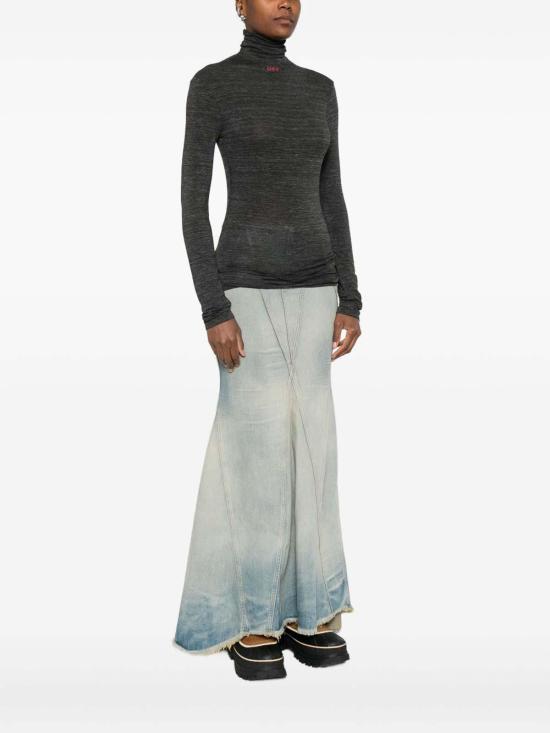  오프화이트 탑 OWAD275F25JER0010826 Black - OFF WHITE