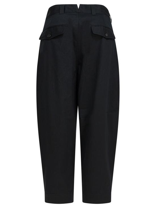 25FW 꼼데가르송 스트레이트 팬츠 HP P025 W251 BLACK Black - COMME DES GARCONS