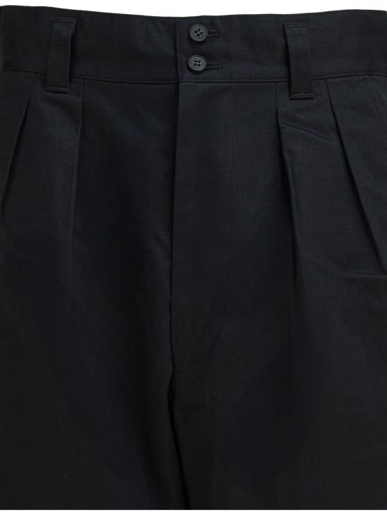 25FW 꼼데가르송 스트레이트 팬츠 HP P025 W251 BLACK Black - COMME DES GARCONS