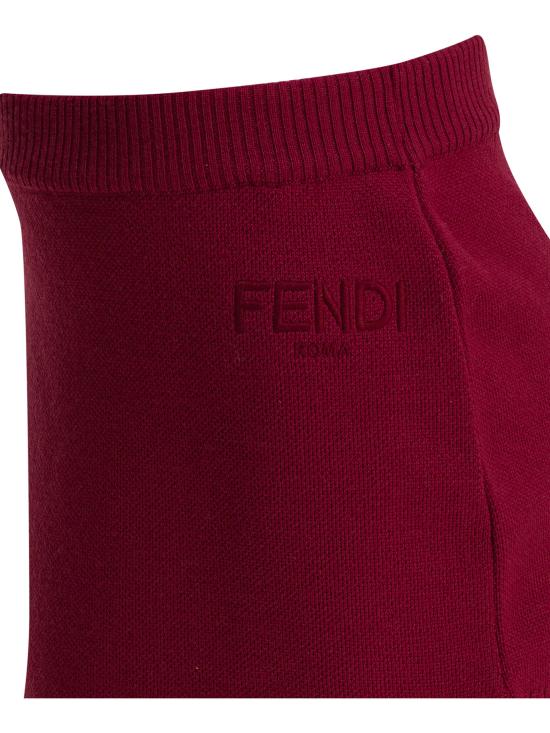 25FW [키즈] 펜디 스커트 JFG234AUKUF1SAY Bordeaux - FENDI
