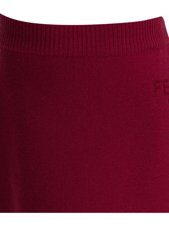 25FW [키즈] 펜디 스커트 JFG234AUKUF1SAY Bordeaux - FENDI