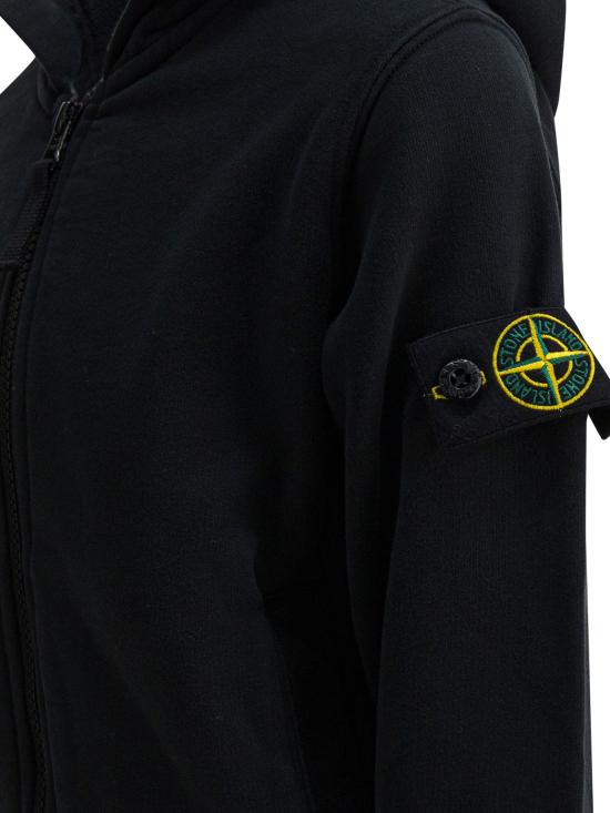 25FW [키즈] 스톤 아일랜드 티셔츠 6100003S0A20V0029 Black - STONE ISLAND