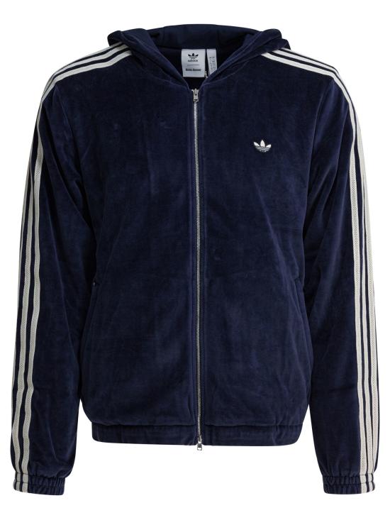 25FW 아디다스 X 웨일즈 보너 벨루어 트랙 자켓 KG3624CONAVY Blue