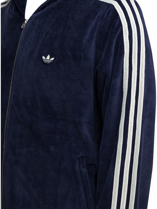 25FW 아디다스 X 웨일즈 보너 벨루어 트랙 자켓 KG3624CONAVY Blue - ADIDAS X WALES BONNER