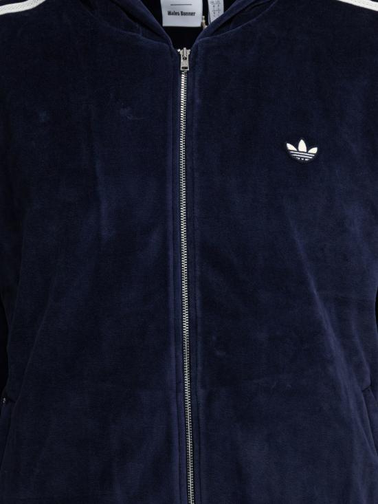 25FW 아디다스 X 웨일즈 보너 벨루어 트랙 자켓 KG3624CONAVY Blue - ADIDAS X WALES BONNER