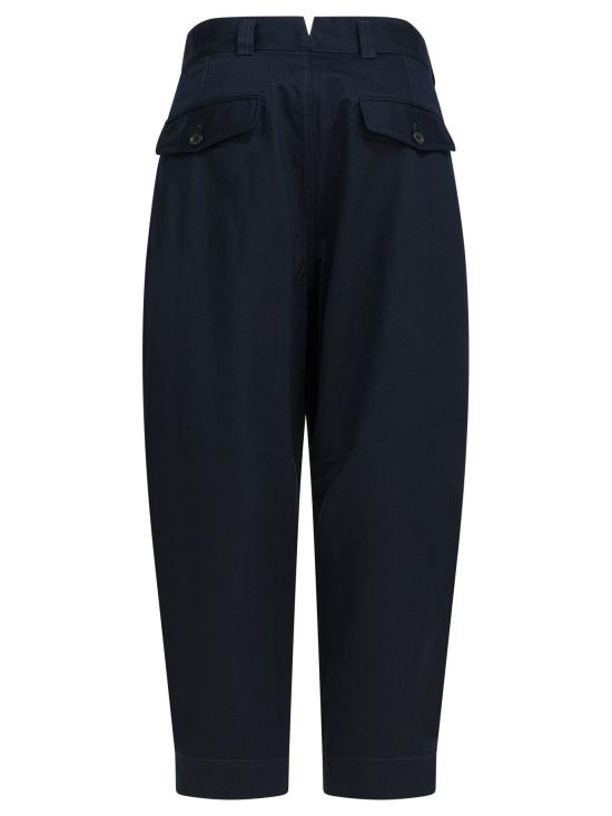 25FW 꼼데가르송 스트레이트 팬츠 HP P025 W252 NAVY Blue - COMME DES GARCONS