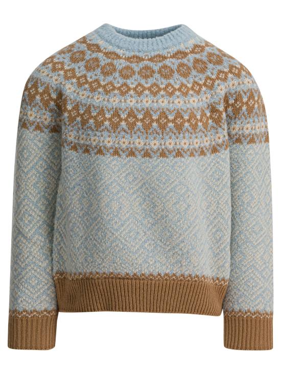 25FW [키즈] 몽클레어 니트/스웻셔츠 9C00008 M4505702 Light blue