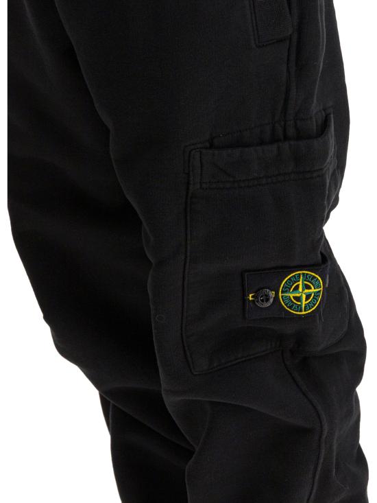 25FW [키즈] 스톤 아일랜드 스트레이트 팬츠 6200001S0A20V0029 Black - STONE ISLAND