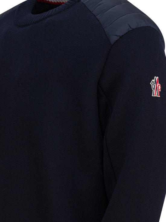 25FW 몽클레어 스웨터 9C00004 UM1122771 Blue - MONCLER