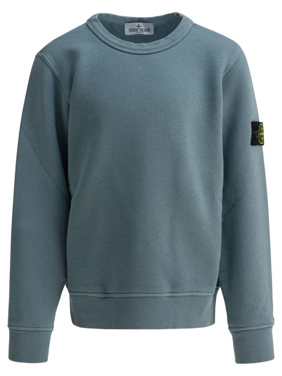 25FW [키즈] 스톤 아일랜드 티셔츠 6100019S0045V014A Light blue
