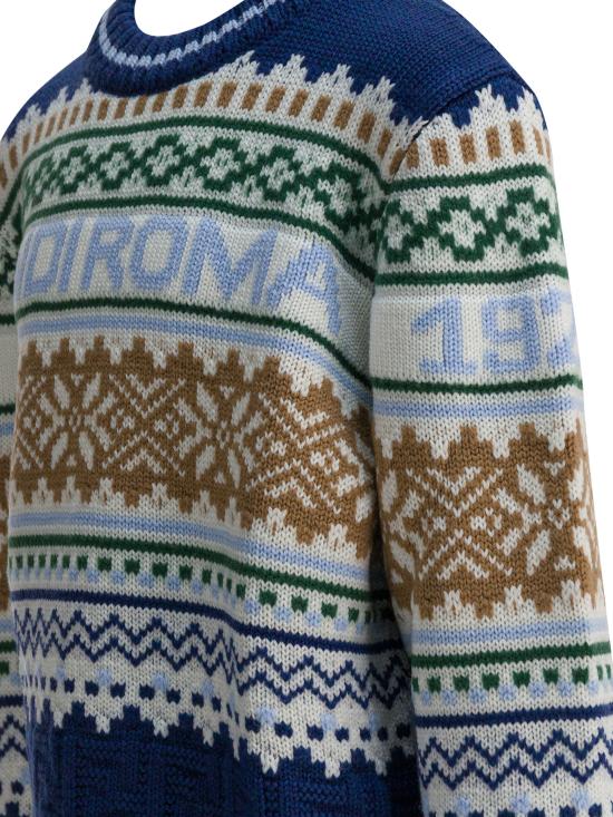 25FW [키즈] 펜디 니트/스웻셔츠 JMG135AYMSF1I11 Blue - FENDI