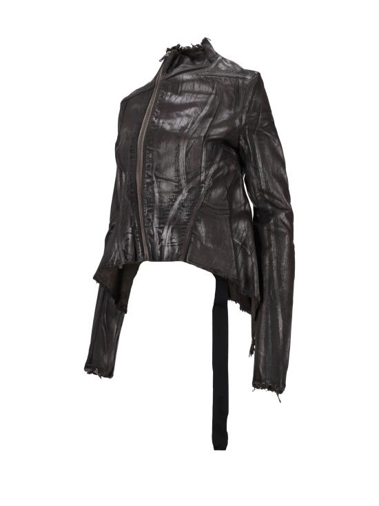 25FW 릭 오웬스 가죽 자켓 DS02E7703SBZMC 94 BRONZE - RICK OWENS