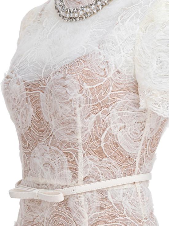 25FW 셀프 포트레이트 원피스 PF25 036M CCREAM Beige - SELF PORTRAIT