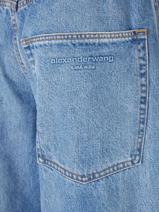26SS 알렉산더 왕 데님 팬츠 4DC1264902 400CVINTAGE MARBLED BLUE DENIM BLUE - ALEXANDER WANG