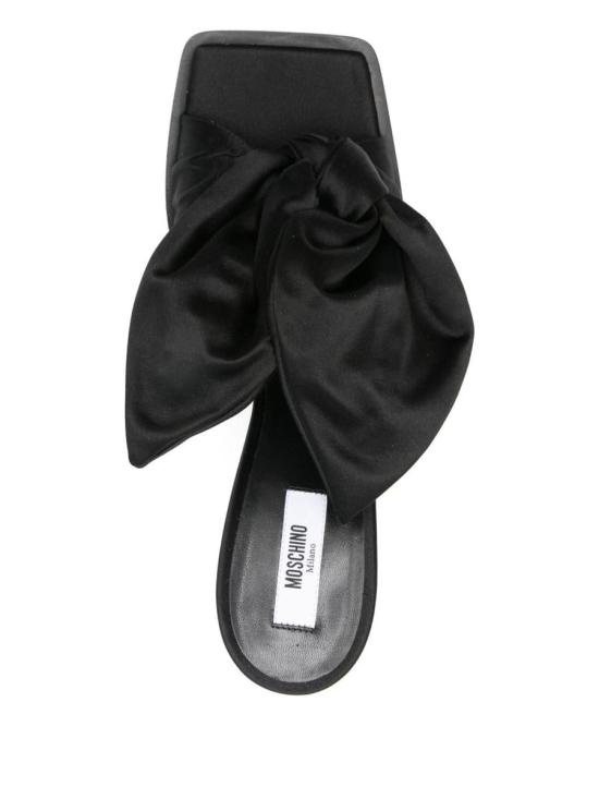 25FW 모스키노 샌들 MA2816AC0N M40 000 Black - MOSCHINO