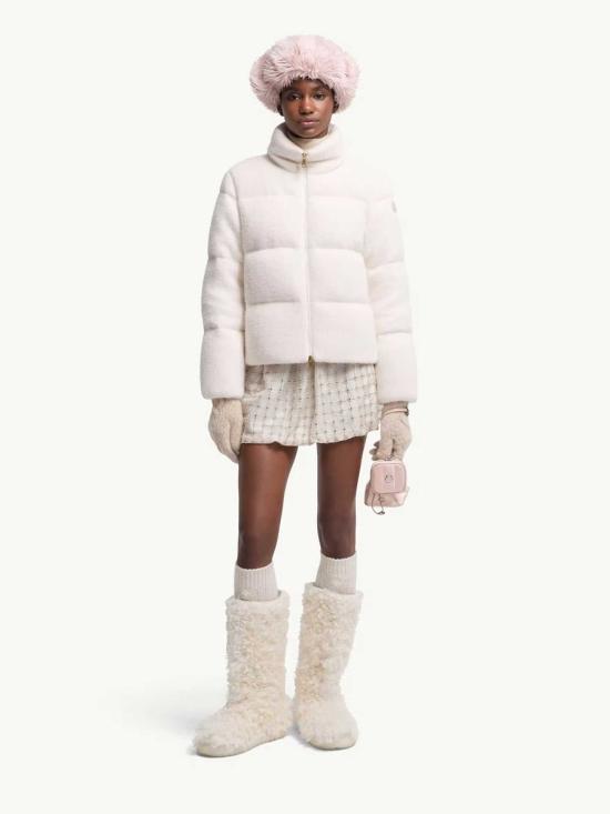 25FW 몽클레어 Mornas 모나스 쇼트 다운 자켓 K20931A0021489B4N 081 Beige - MONCLER