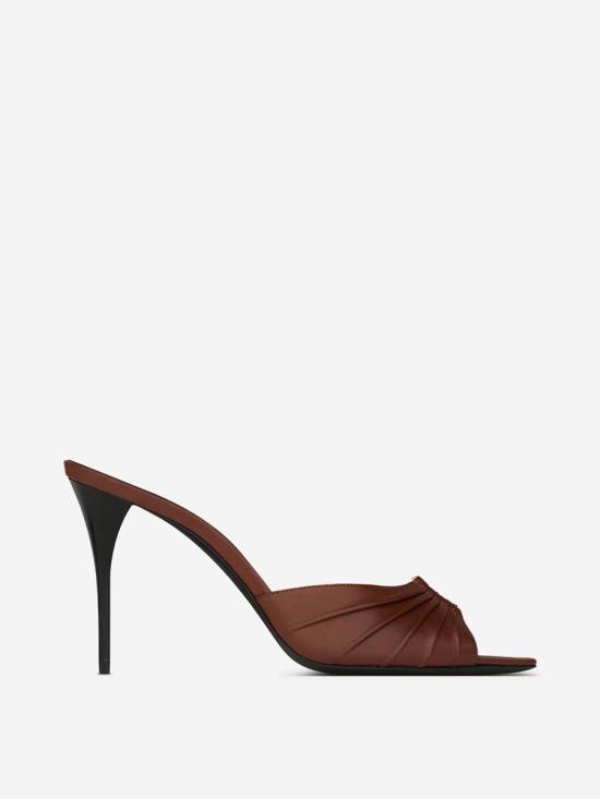 25FW 생로랑 샌들 819075AADF0 2603AESTHETIC BROWN Brown