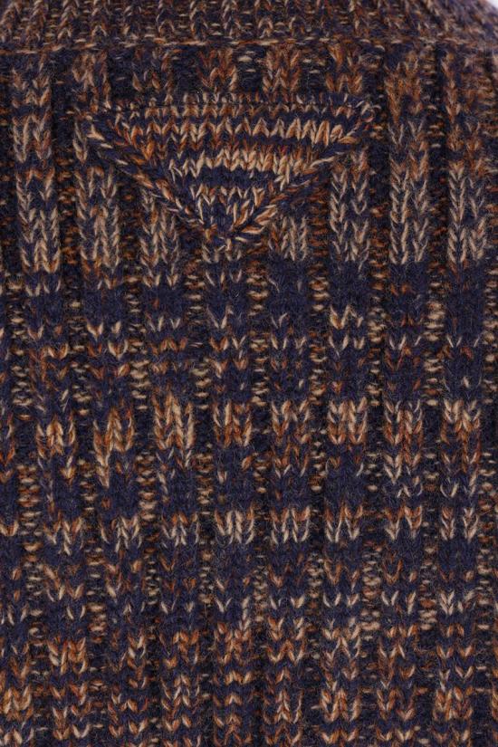 25FW 프라다 가디건 P25N83SOOO1714F0XB7 NAVY RUST - PRADA