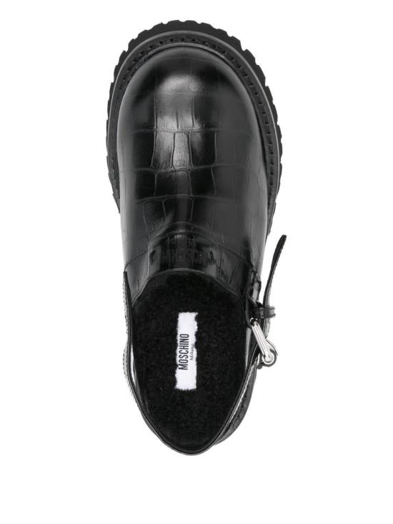 25FW 모스키노 힐/펌프스 MA10864H0N MN0 00A Black - MOSCHINO