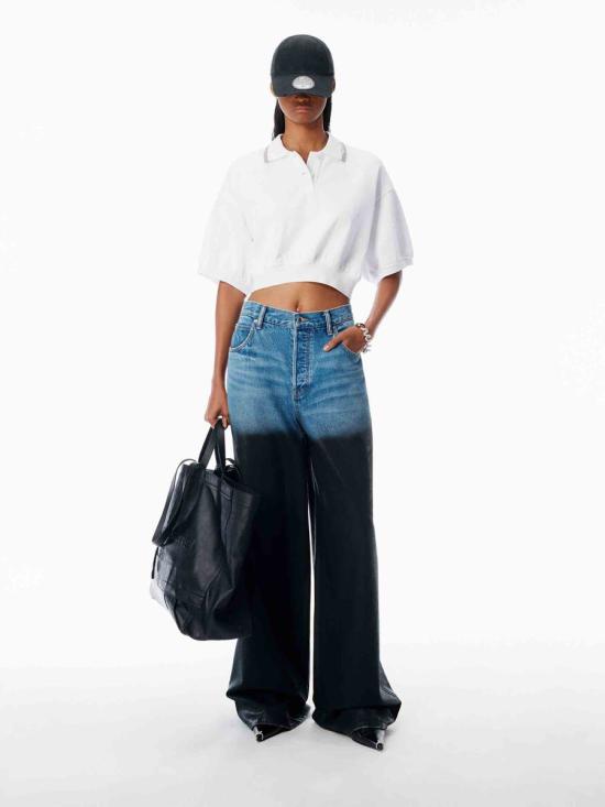 26SS 알렉산더 왕 반팔 티셔츠 4CC1261207 100WHITE - ALEXANDER WANG