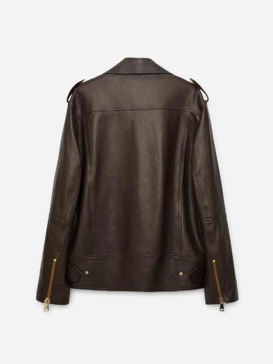 25FW 도로시 슈마허 가죽 자켓 253 244112 799BlackChoc Brown - DOROTHEE SCHUMACHER