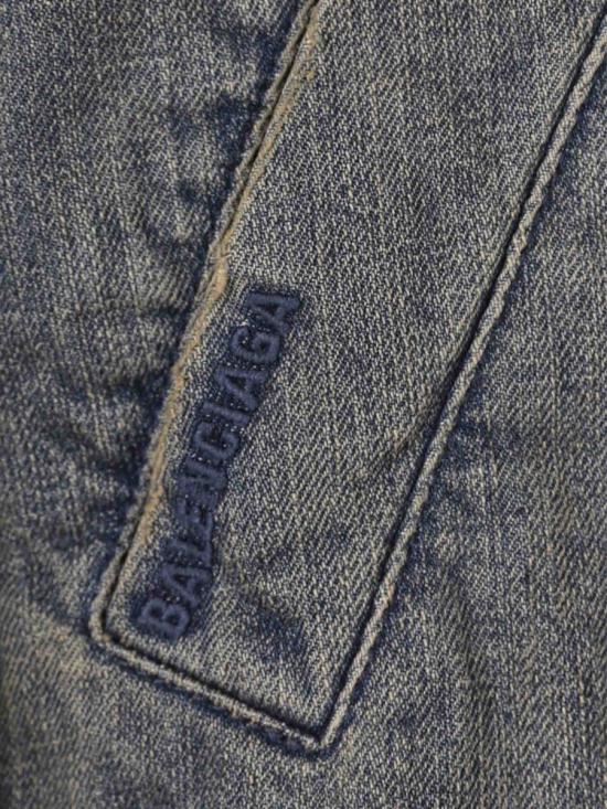 25FW 발렌시아가 데님 자켓 849923TTW76 3394NAVY DARK DENIM BLUE - BALENCIAGA