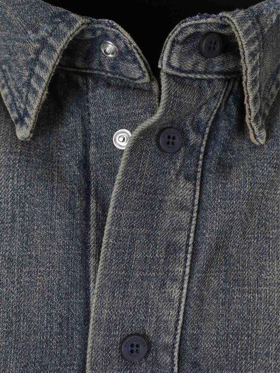 25FW 발렌시아가 데님 자켓 849923TTW76 3394NAVY DARK DENIM BLUE - BALENCIAGA