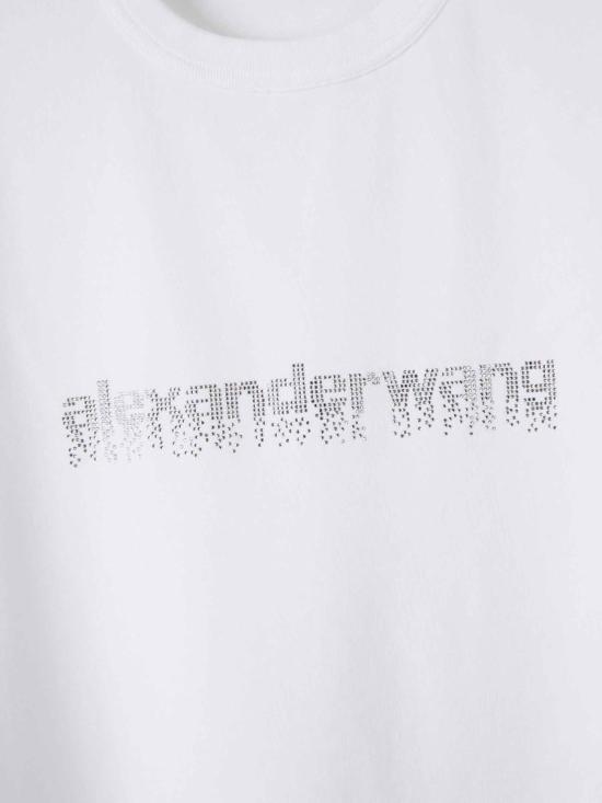 26SS 알렉산더 왕 반팔 티셔츠 1CC1261209 100WHITE - ALEXANDER WANG