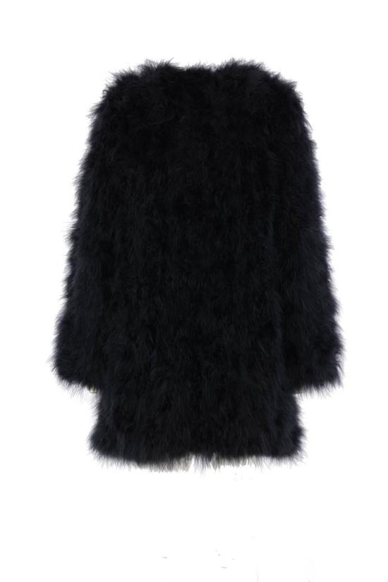 25FW 이브살로몬 무톤 24EYM31185PLUXC99 Black - YVES SALOMON