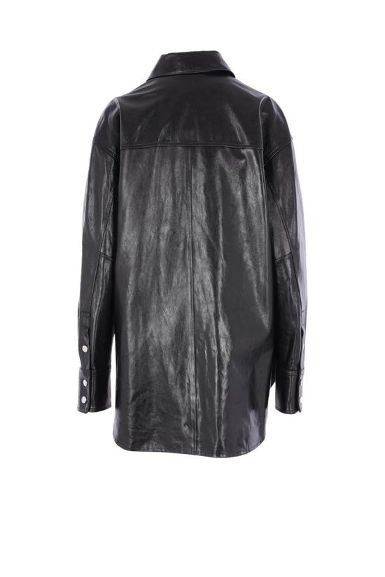 25FW 스포트막스 가죽 자켓 2522446022600030002 Black - SPORTMAX