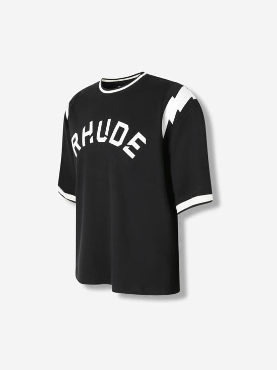 25FW 루드 긴팔 셔츠 RHFW25TT01729 3028BLACK WHITE Black - RHUDE