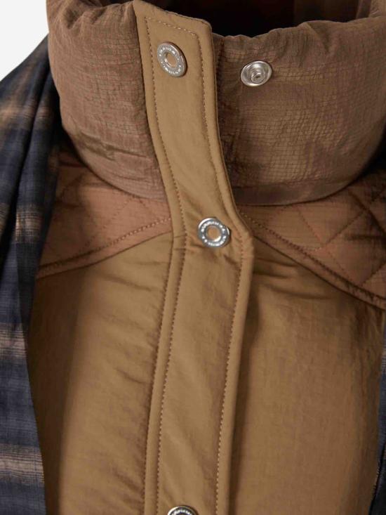 25FW 마벨 숏패딩 AMY AFW1002 MBRZ1MEDAL BRONZE Brown - MARBELL