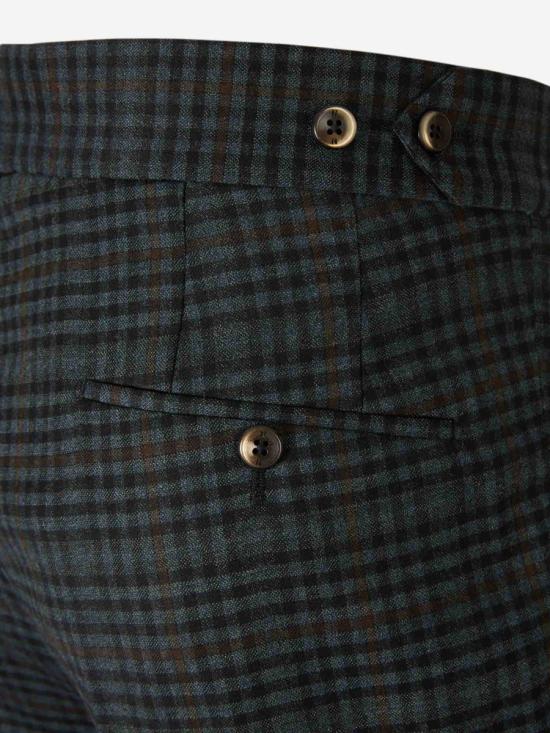 25FW 피티토리노 숏팬츠 COGFK2Z00CL1 0160CUADRO VERDE MARRON JUNGLE GREEN - PT TORINO