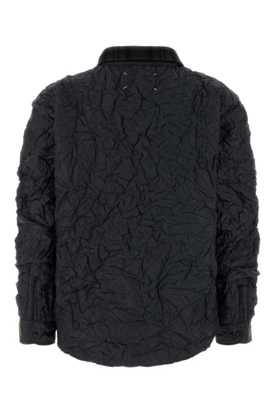 25FW 마르지엘라 퀼티드 셔츠 자켓 S51DT0024MTN117 860 BLUE - MAISON MARGIELA