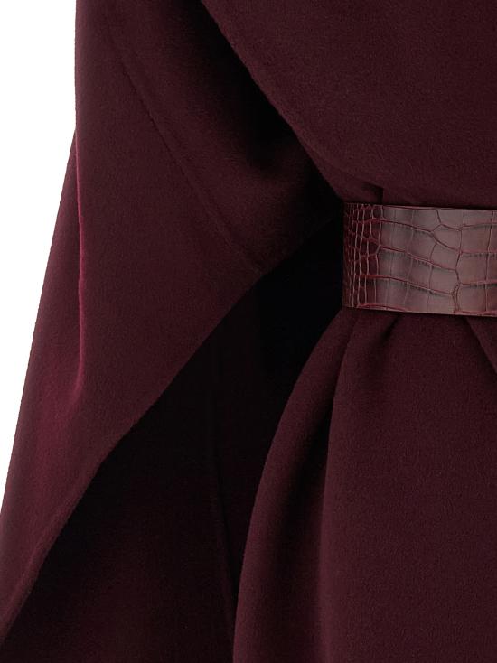 25FW 엘리자베타프랜치 코트 CP67D56E2 EA4 bordeaux - ELISABETTA FRANCHI