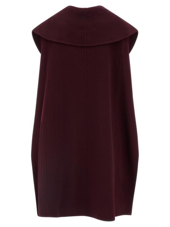 25FW 엘리자베타프랜치 코트 CP67D56E2 EA4 bordeaux - ELISABETTA FRANCHI