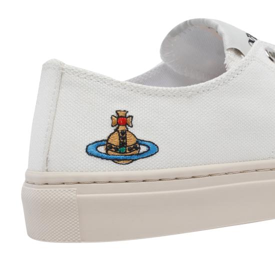 25FW 비비안웨스트우드 스니커즈 75020060W W0165A402 White - VIVIENNE WESTWOOD