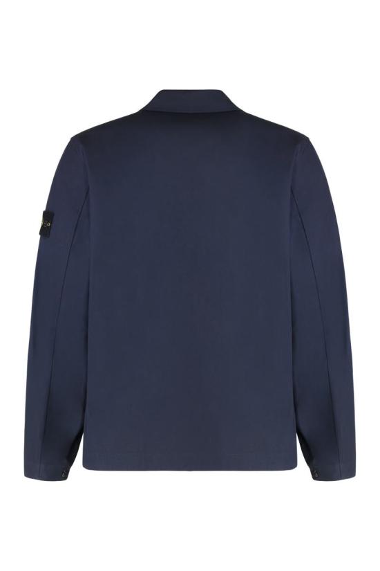 25FW 스톤 아일랜드 긴팔 셔츠 1200010S0164 V0026 BLUE - STONE ISLAND
