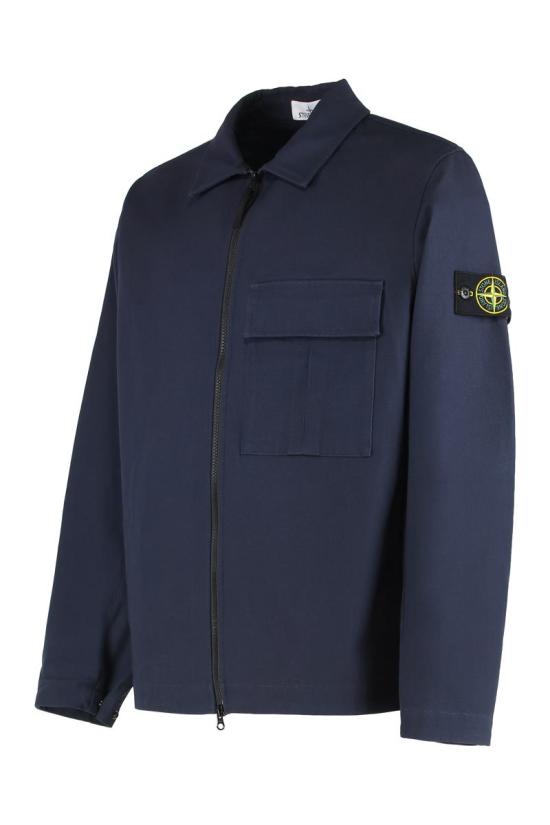 25FW 스톤 아일랜드 긴팔 셔츠 1200010S0164 V0026 BLUE - STONE ISLAND