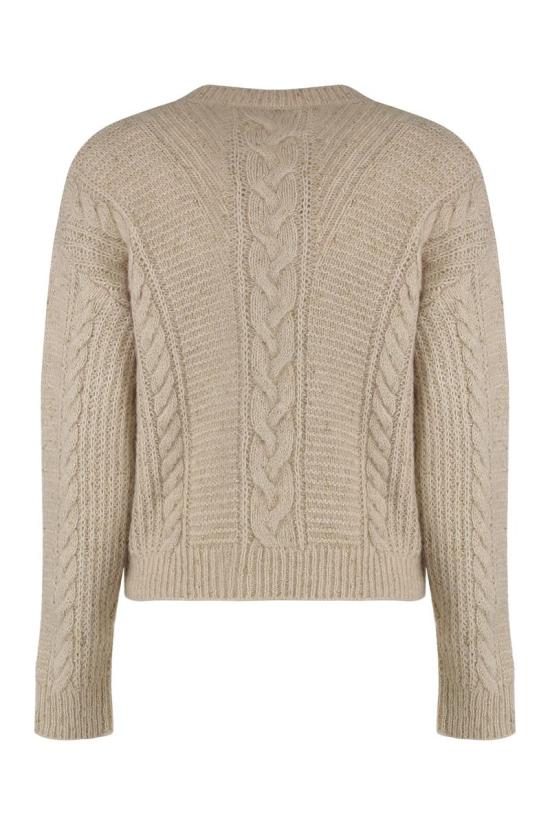 25FW 막스마라 스튜디오 스웨터 CRASSO2526366112600 001 Beige - MAX MARA STUDIO
