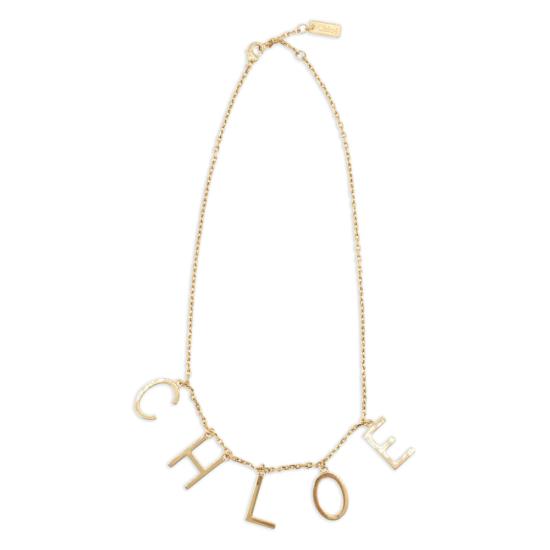 25FW 끌로에 목걸이/팬던트 25AJN08CB7 9DC GOLD - CHLOE