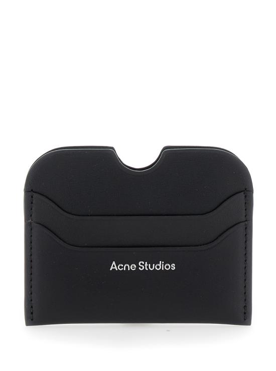 25FW 아크네 스튜디오 명함지갑 CG0234900 Black